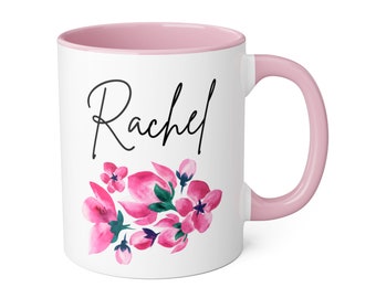 Personalized Coffee Mug, Personalized Name Coffee Cup, Initial Mug, Personalized Gift, Monogram Mug, Personalized Mug for Women, Mug for Mom