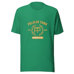 Stardew Valley Pelican Town Unisex T- Shirt, Stardew Valley Gift, Stardew Valley Game, Stardew Valley T-Shirt, Gamer Unisex t-shirt