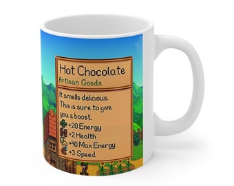 Taza Stardew Valley, Regalo Stardew Valley, Taza de café Valley, Juego Stardew Valley, Copa Stardew Valley, Taza Stardew, Taza de videojuego, Taza de jugador