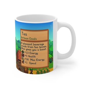 Taza de Stardew Valley, regalo de Stardew Valley, taza de café de Valley, juego de Stardew Valley, taza de Stardew Valley, taza de Stardew, taza de videojuegos, taza de jugador