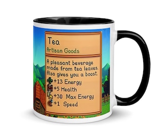 Stardew Valley Mug, Stardew Valley Gift, Valley Coffee Mug, Stardew Valley Game, Stardew Valley Cup, Stardew Mug, Video Game Mug, Gamer Mug