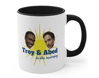Troy et Abed dans la communauté des tasses à café du matin