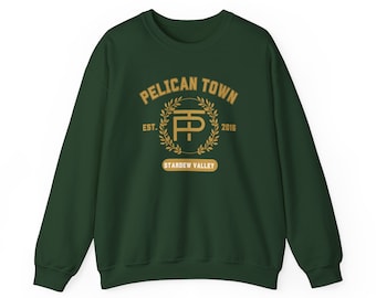 Unisex Stardew Valley Sweatshirt, College Style Stardew Valley, Stardew Valley Gift, Stardew, Trendy Sweatshirt, Oversize Sweatshirt