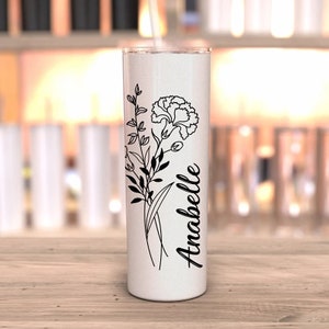 Personalized Skinny Tumbler, Bridesmaid Tumbler with Straw, Bachelorette Party, Wedding Party Gifts Beach cup, Customized bridal cup