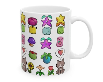 Taza de Stardew Valley de 11 oz, regalo de Stardew Valley J-unimo, juego de Stardew Valley, taza de Valley, taza de Stardew de 11 oz, taza de café de videojuego, taza de jugador