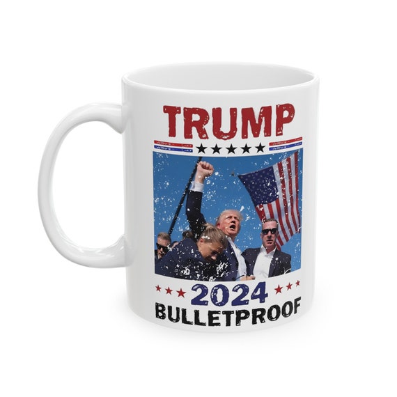 Donald Trump 2024 Assassination Attempt Commemorative Coffee Mug – 11oz Ceramic – Made In Australia