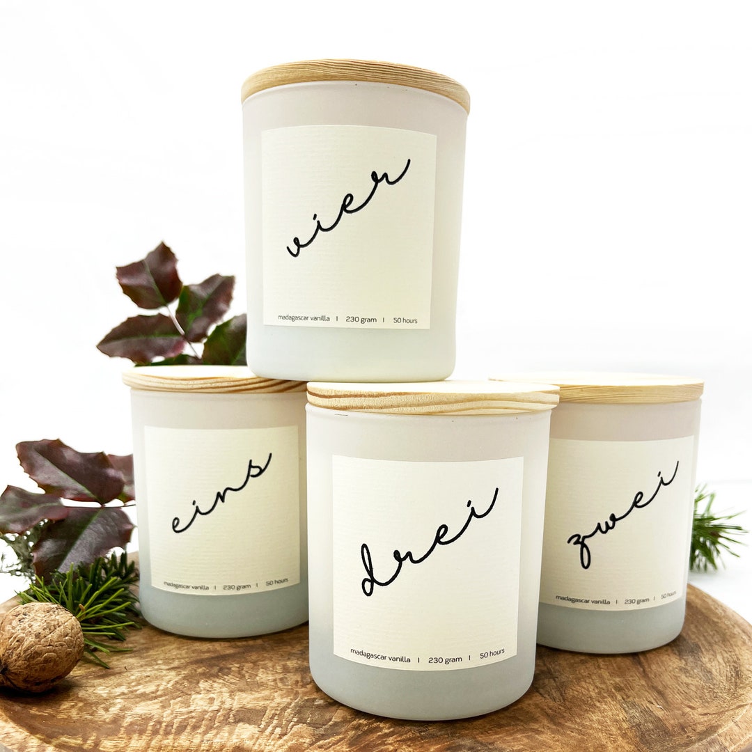 Advent Wreath Scented Candles Advent Candle Scented Candle for Advent