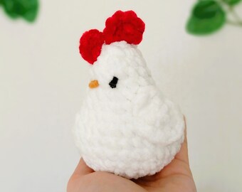 Peluche poule au crochet | Crochet peluche | Peluche poule | Peluche amigurumi poule | Peluche au crochet | Amigurumi poule