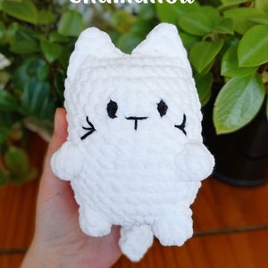 Peluche chat au crochet Crochet peluche Peluche chat Peluche amigurumi chat Peluche au crochet Amigurumi chat Chamallow