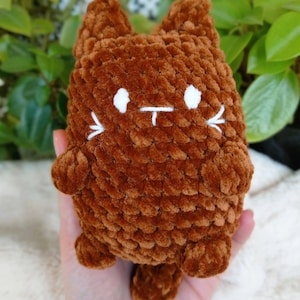 Peluche chat au crochet Crochet peluche Peluche chat Peluche amigurumi chat Peluche au crochet Amigurumi chat Moka