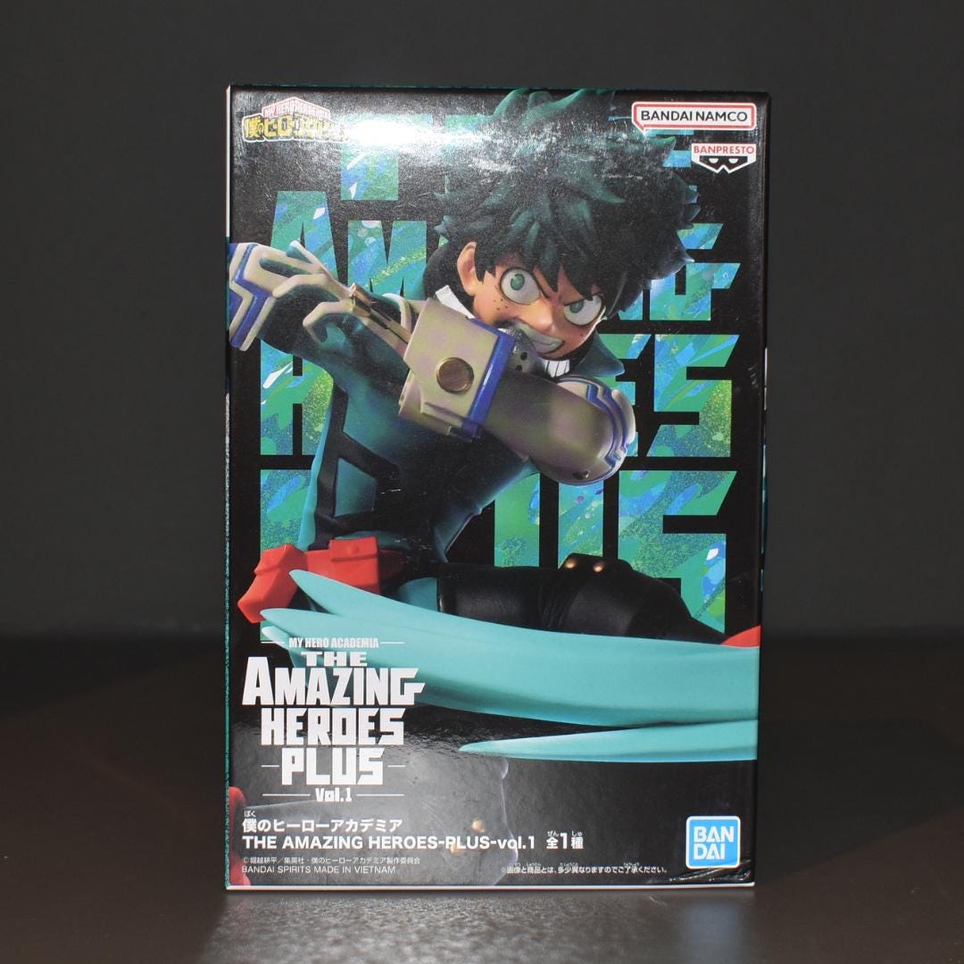 Deku Figure | My Hero Academia the Amazing Heroes Plus Vol.1 Izuku Midoriya  | My Hero Academia Statue | Anime Gift | Free UK Delivery - Etsy