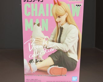 Chainsaw Man Break Time Collection Vol.1 / Figura de poder / Chainsaw Man / Regalo de anime / Banpresto - Licencia oficial / Entrega gratuita en el Reino Unido