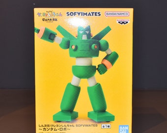 Figurine robotisée Kuntam | Crayon de couleur Shin-Chan | Crayon Shin-Chan Sofvimates Kuntam Roboo | Cadeau animé | Livraison gratuite au Royaume-Uni.
