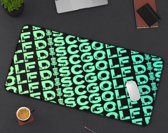 Disc Golf Desk Mat, Desk pad, Mousepad, Mouse pad
