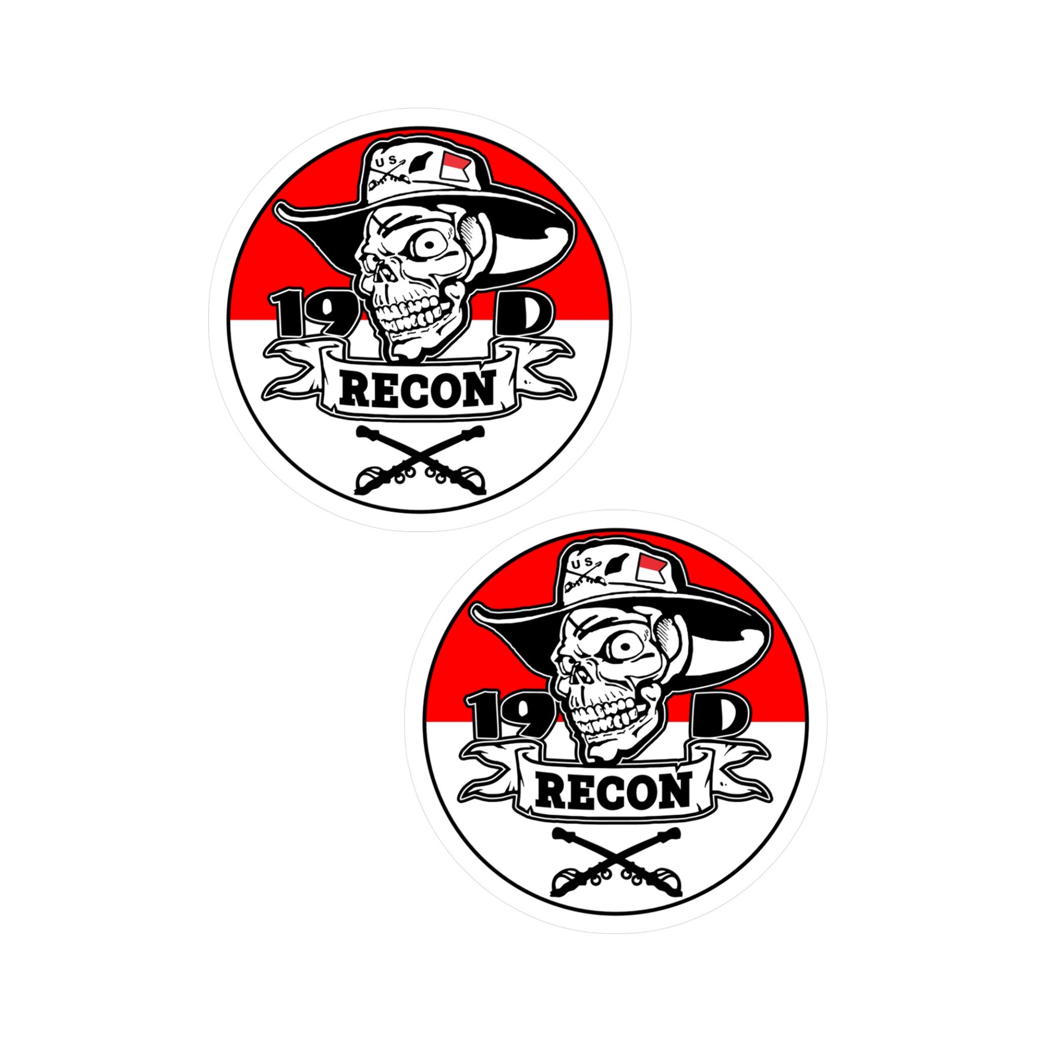 US Cavalry Kisscut Vinyl Decals, Cav Scout, Cavalry, Recon, 19delta Etsy