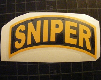 thumbnail image 2 of Funny Sniper Marksman Military Car Sticker Auto Wall Home Glass Window Laptop Tr 2 of 13