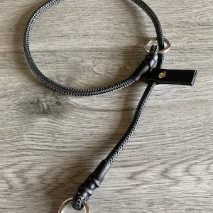 Training slip collar Grot| dominant dog collar rope obedience with strong grip BioThane® stopper Polypropylene 6mm | 5 sizes | Colours