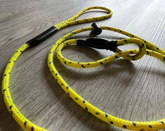 Slip Lead Thimble | 6mm English Braided Rope | Dog Training and Walking | Gundog Field Trial  3ft 4ft 5ft 6ft 8ft 10ft
