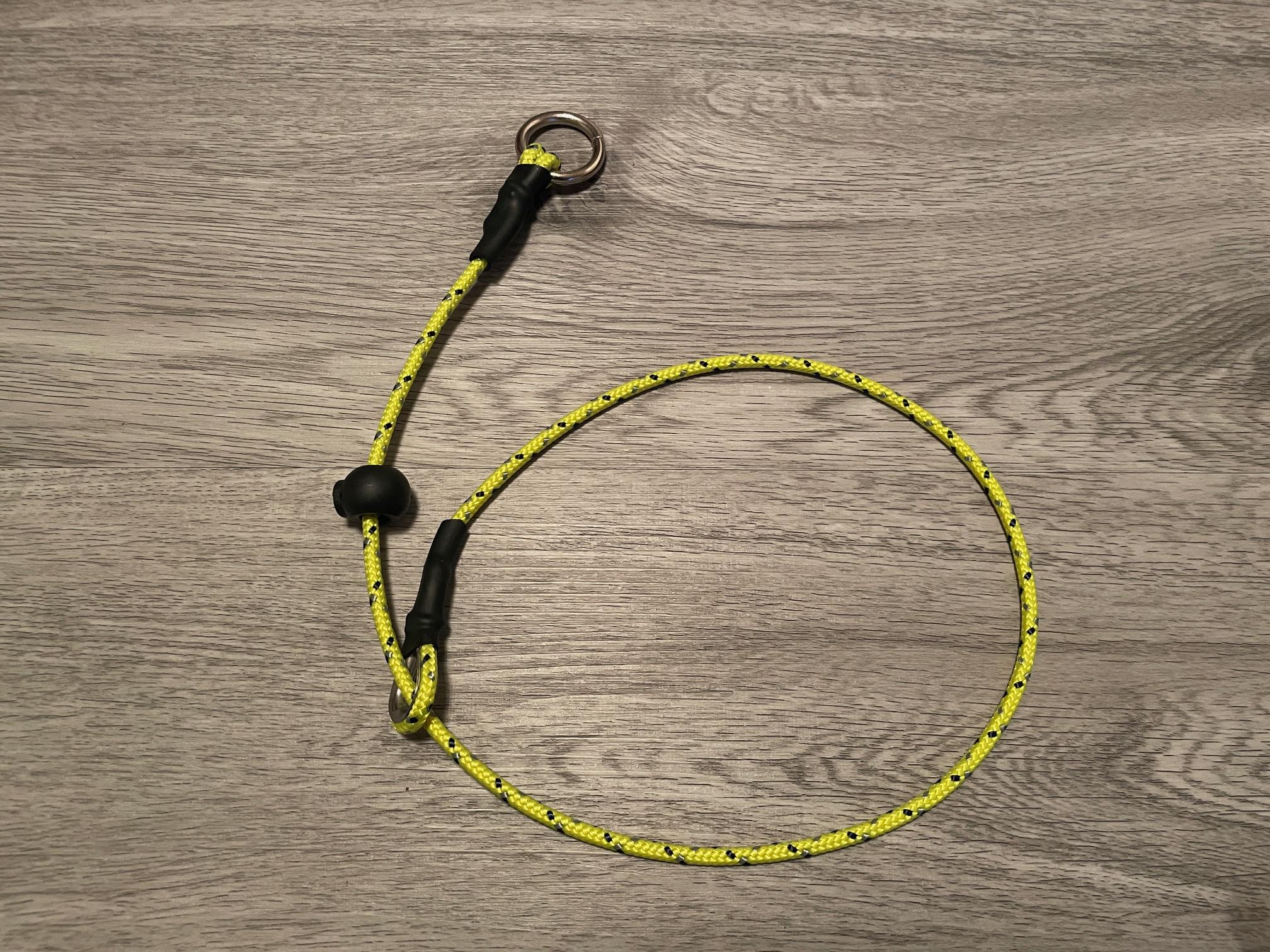 Training Slip collar lead very strong rope with thimble working dog gundog puppy 4mm
