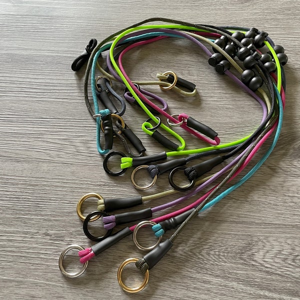 Slip collar Grot French collar Slip lead for dog training Very Strong Adjustable Paracord 550 4mm | 6 sizes | Colours