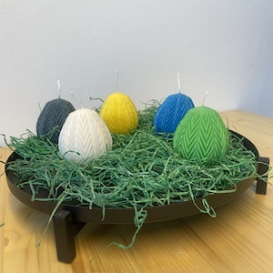 Easter egg candle