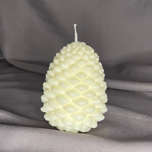 Pine Cone Candle, Christmas Candle, Soy Wax