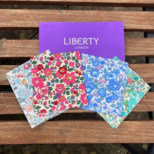 Liberty Floral Patchwork Pieces