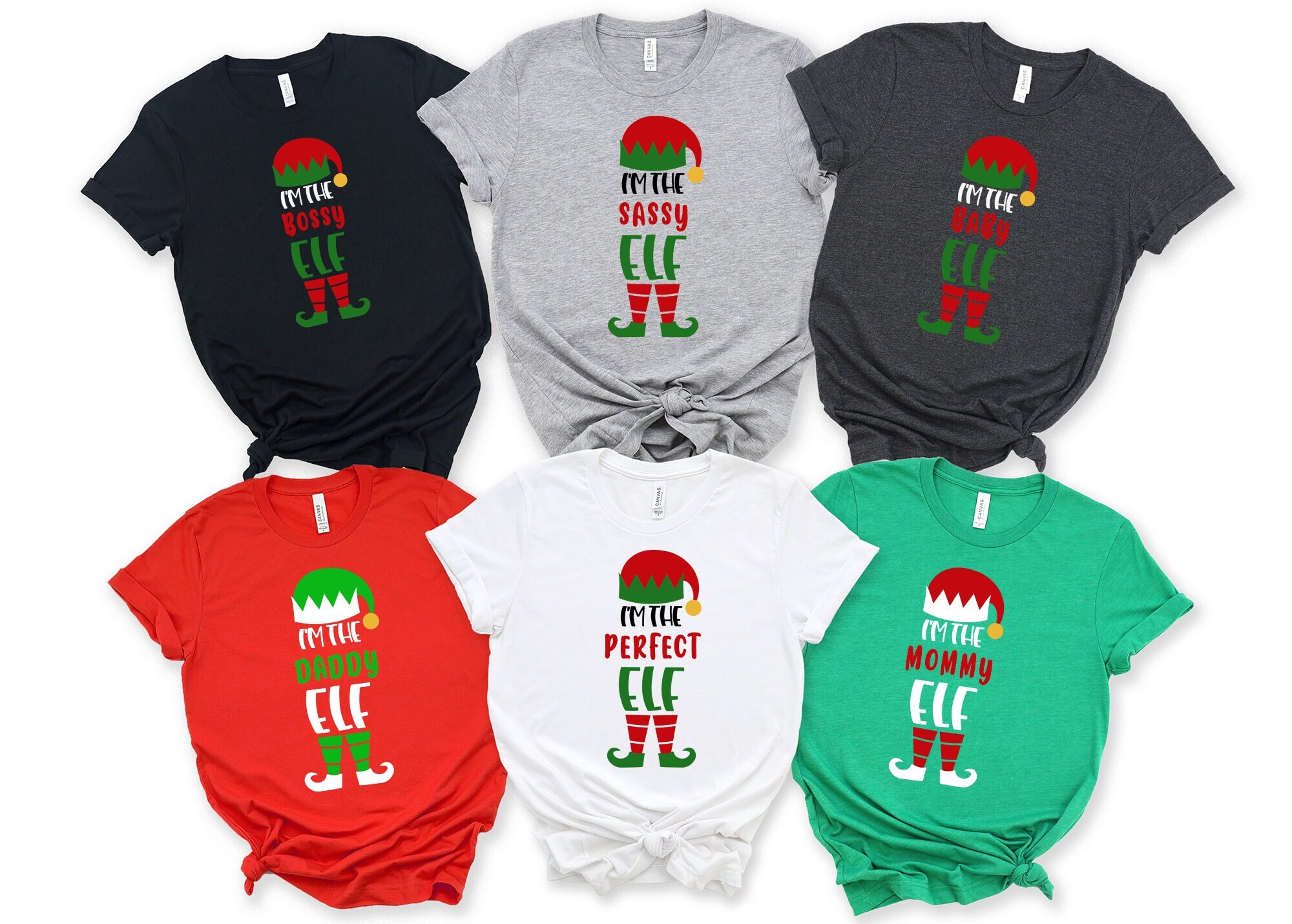 Custom Elf Shirts I Am the Custom Elf Shirt Christmas Family - Etsy