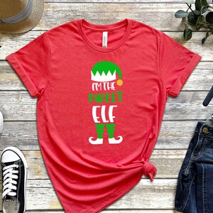 Custom Elf Shirts I Am the Custom Elf Shirt Christmas Family - Etsy