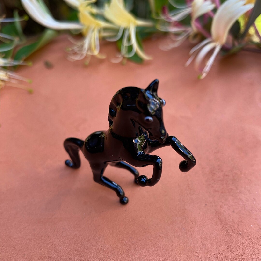 Glass Animals / Glass Animals Figurine / Glass Horse / Handmade Glass