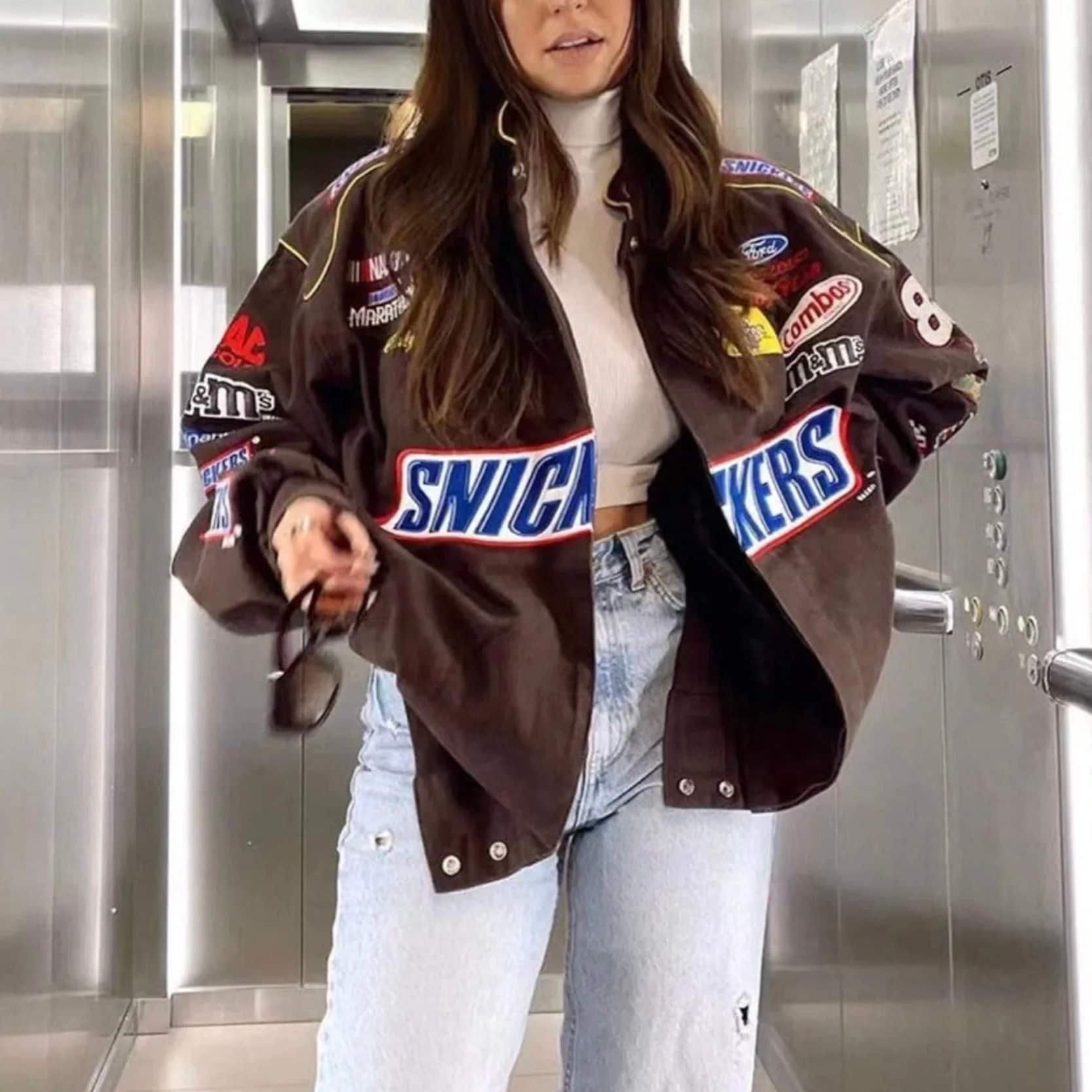 Racing Bomber Jacket - Etsy UK