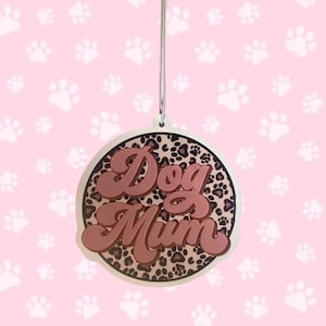 Dog Mum Air Freshener - FREE Postage