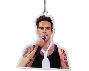 Robbie Williams Air Freshener - FREE Postage