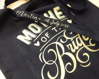 Mother of the Bride Personalised Tote/Gift for Mother of the Bride/Custom Mother Of The Bride Bag/Wedding tote bag/Hen gifts/Mother's gifts