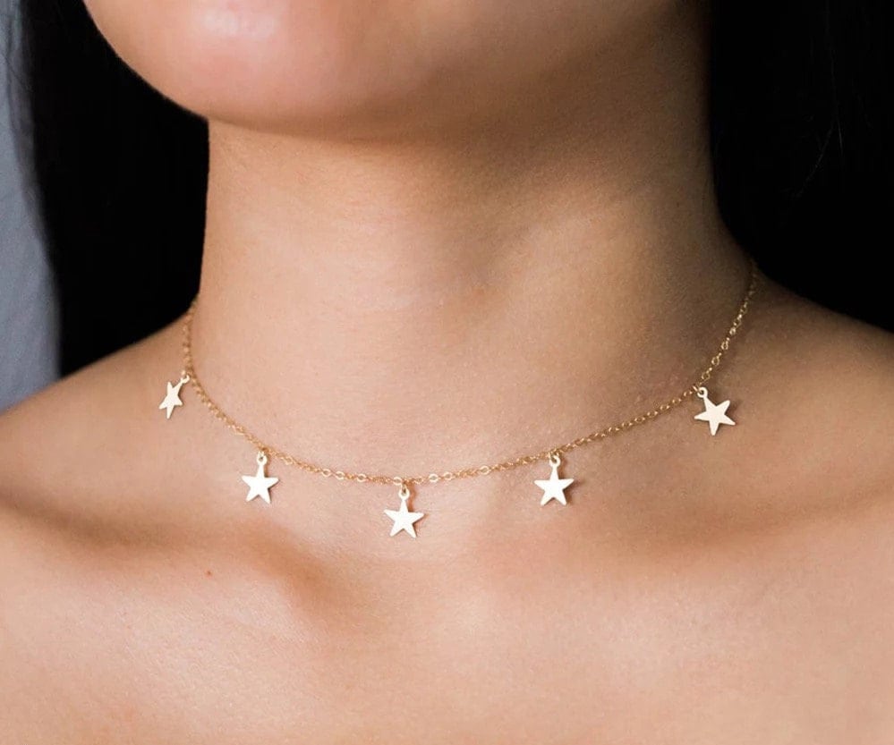 Gold star shop chokers