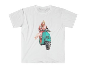 Tanya McQuoid White Lotus Jennifer Coolidge Shirt *Original* | Scooter | Vespa | HBO | Gift | Trending | Popular Now