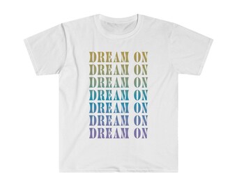 Aerosmith Dream On Lyrics Shirt | Steven Tyler Music Tshirt | Unique Gift | Trendy Outfit | Music Lover Shirt | Alternative | Unisex