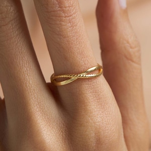 Infinity Sign Ring for Women, Christmas Gift for Mom, 925 Sterling Silver Handmade Jewelry, Infinity Friendship Ring, Promise Ring, Grandma