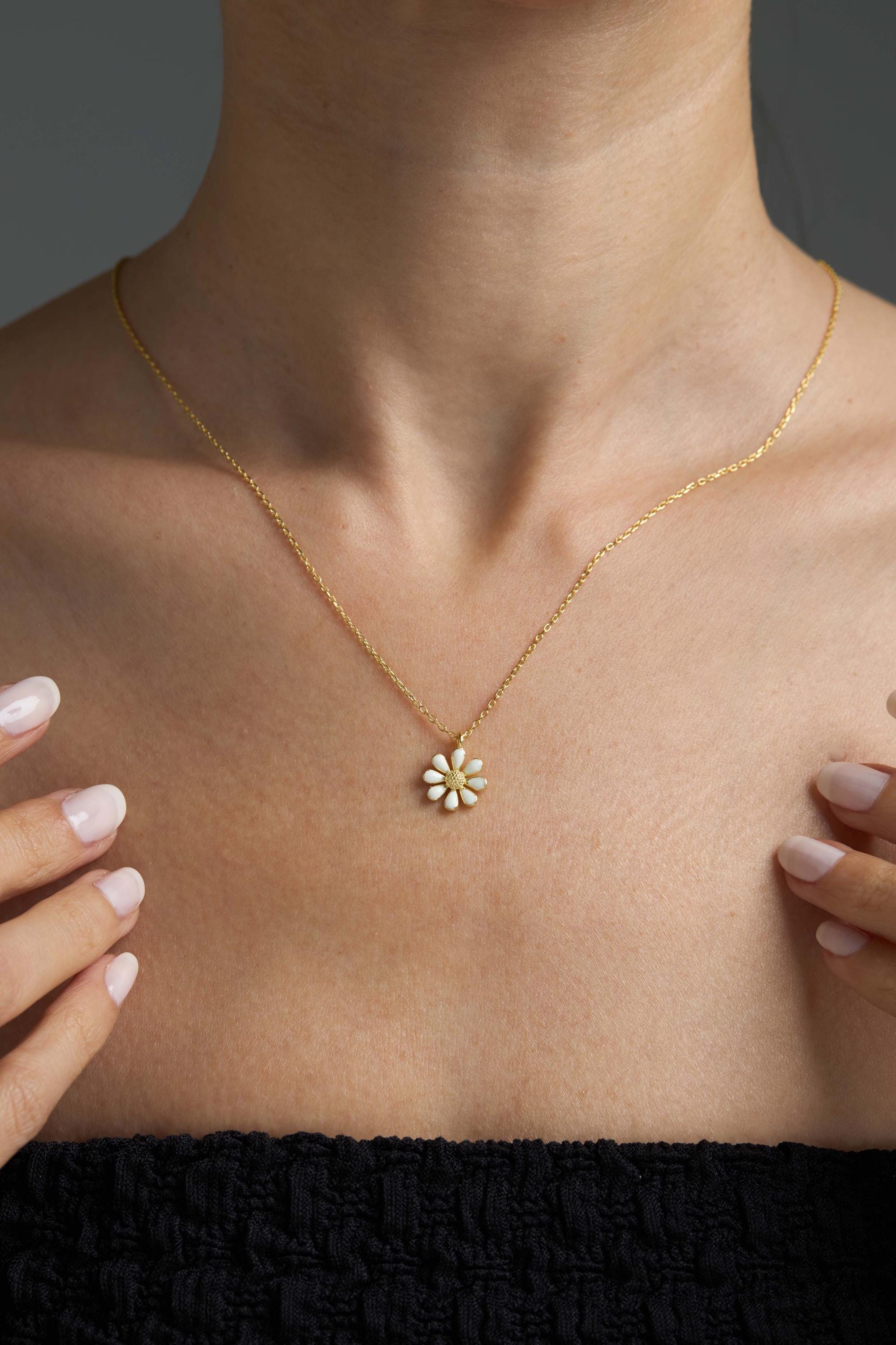 Daisy Necklaces for Women, Christmas Gift for Her, Personalized
