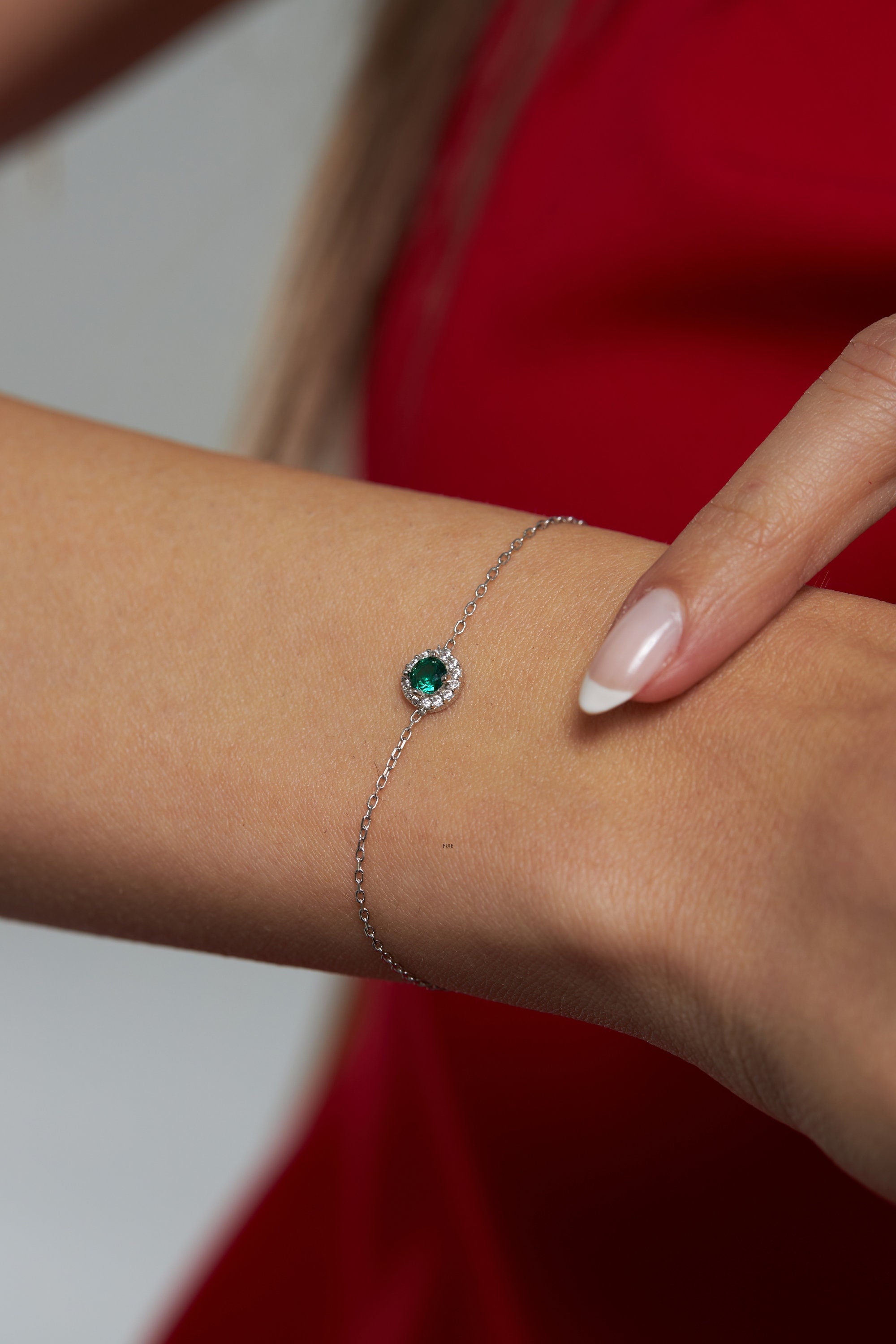 Geburtsstein Armband für Frauen, Geschenk für Lehrer, Freundschaftsarmband, Geschenk für Schwestern, 925 Sterling Silber Schmuck Weihnachtsgeschenk