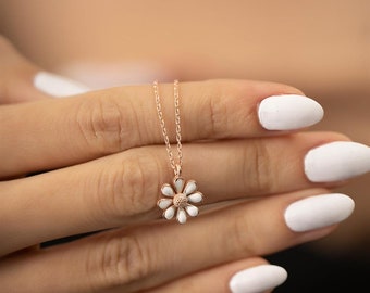 ネックレス・ペンダント +ENGBROX+ silver925 daisy bijou necklace EBNL24024 daisy bijou necklace - ENGBROX | 60% - Asian Fashion Online