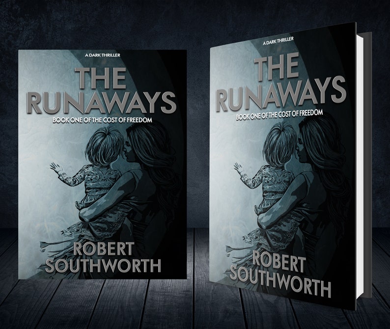 The Runaways Thriller Genre Premade eBook-omslag afbeelding 1