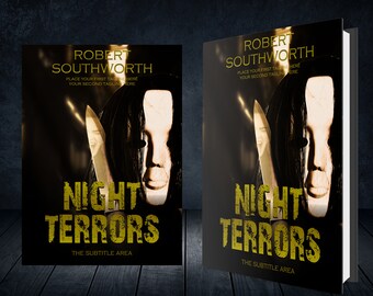 Night Terrors - Thriller-/horrorgenres - Premade eBook-omslagen