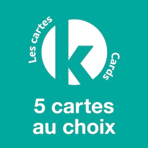 5 cartes de souhaits au choix sans texte avec enveloppes, anniversaire, fête, voeux, vierges