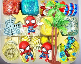 Spiderman Inspired Play Dough Kit
