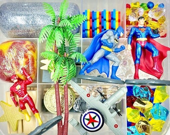 Superhero Inspired Play Dough Kit