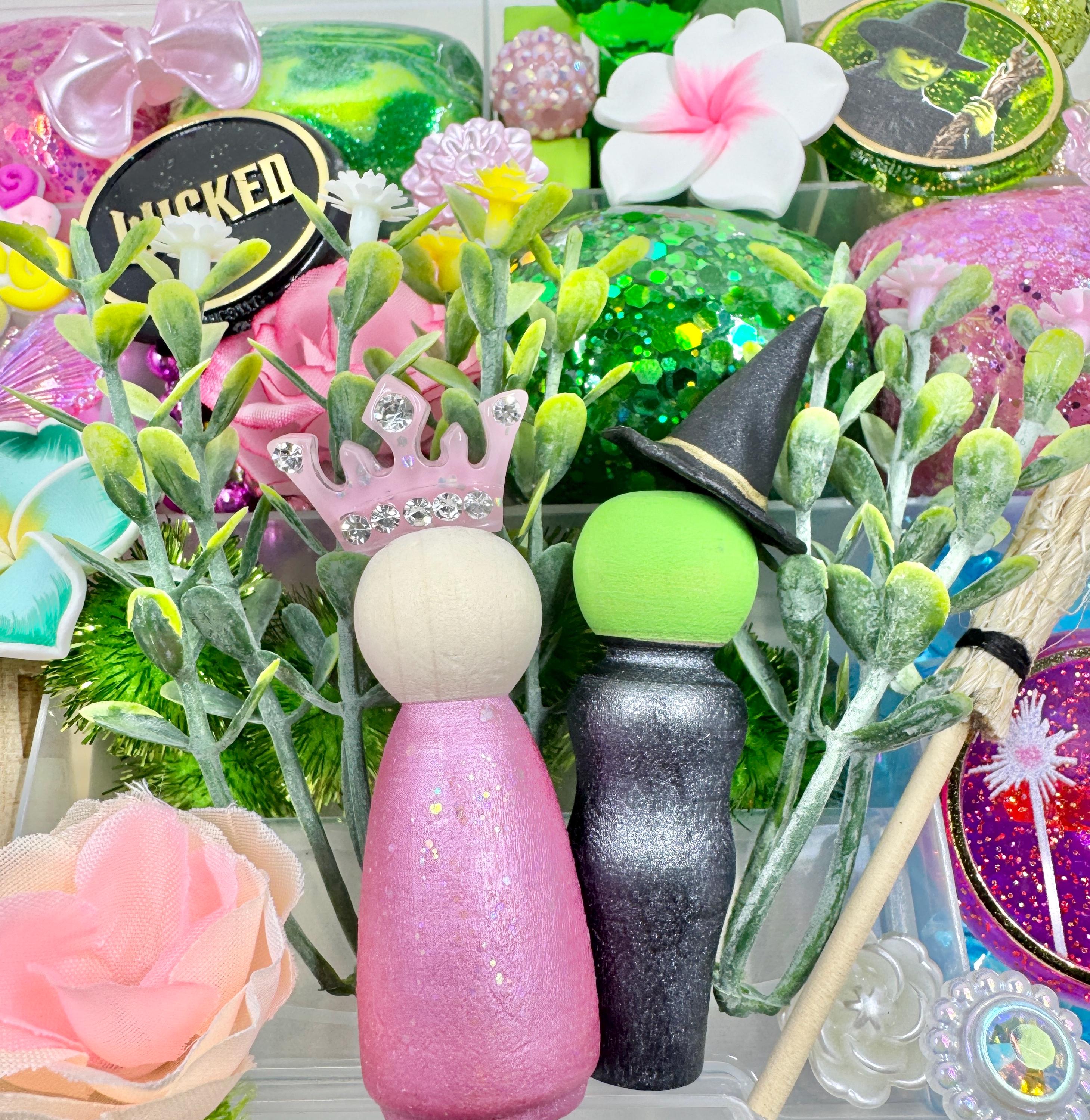 Wicked Inspired Play Dough Kit - Etsy