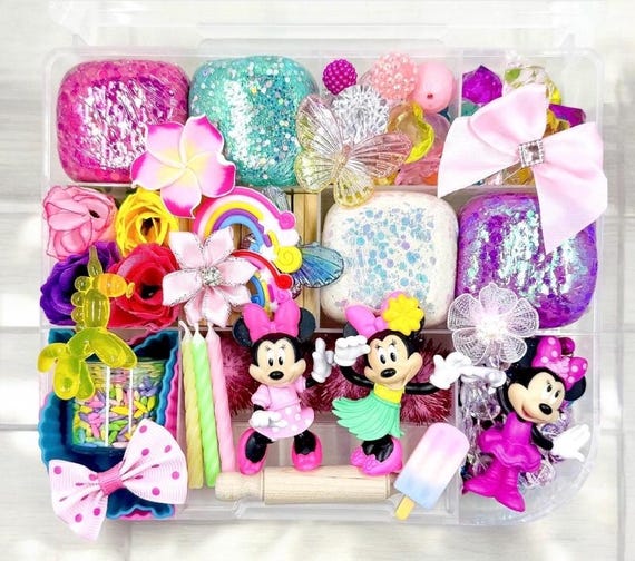 Minnie Inspired Play Dough Kit With Personalization