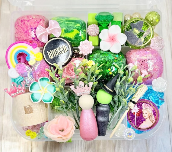 Wicked Inspired Play Dough Kit - Etsy