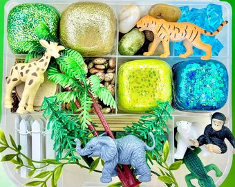 Zoo Life Play Dough Kit